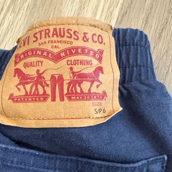 Levi's Kids Black and Tan Shorts Duo - Picture 7 of 8